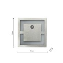 MiLagro QUADRO Barwa Neutralna 4000K 12V z czujnikiem ruchu EKS1497
