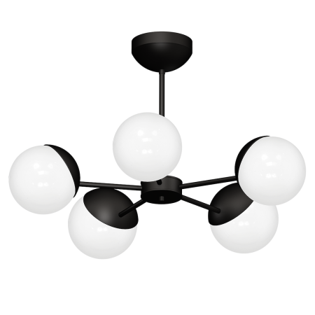 MiLagro SFERA BLACK MLP8866 niepowtarzalne oświetlenie wnętrza