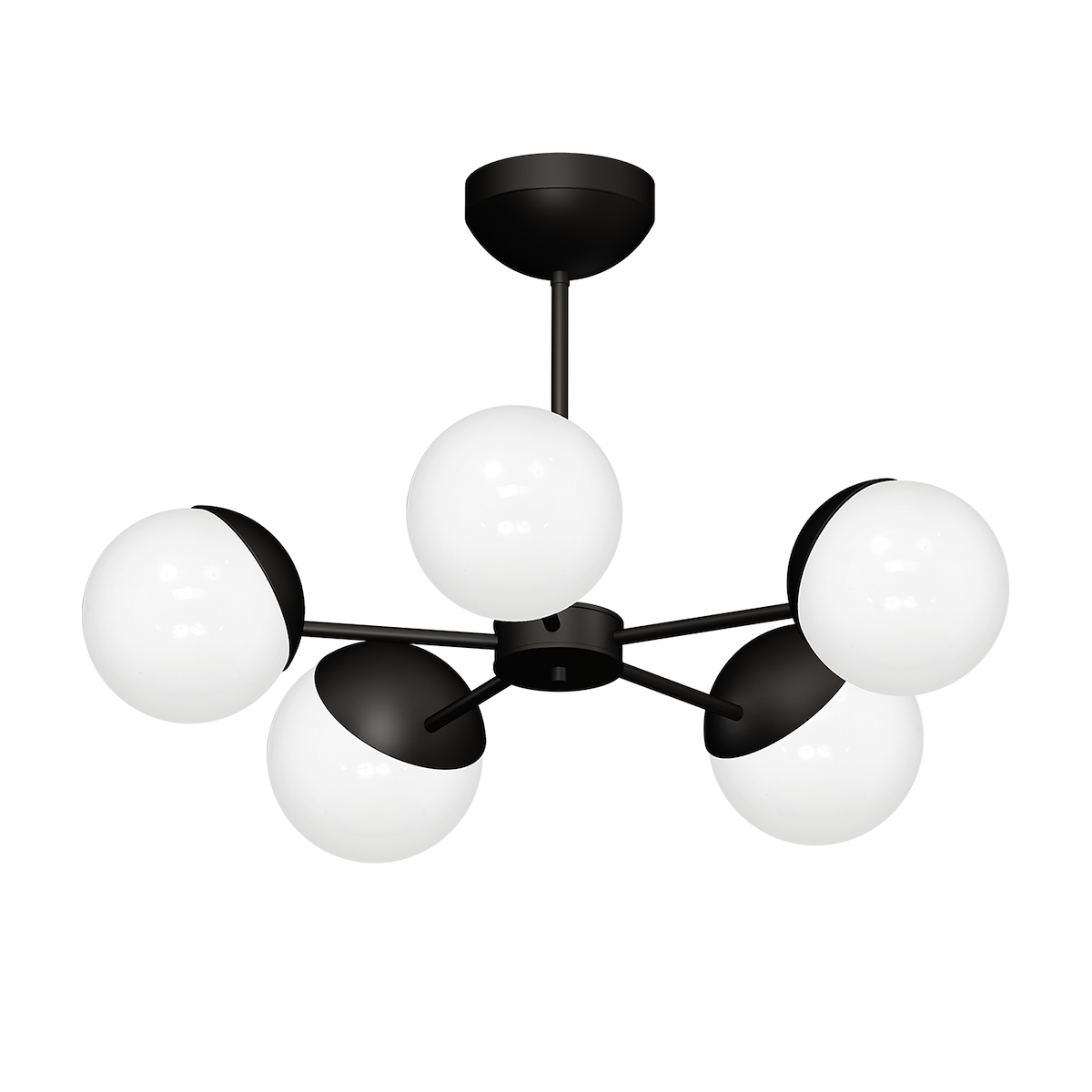 MiLagro SFERA BLACK MLP8866 niepowtarzalne oświetlenie wnętrza