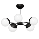 MiLagro SFERA BLACK MLP8866 niepowtarzalne oświetlenie wnętrza
