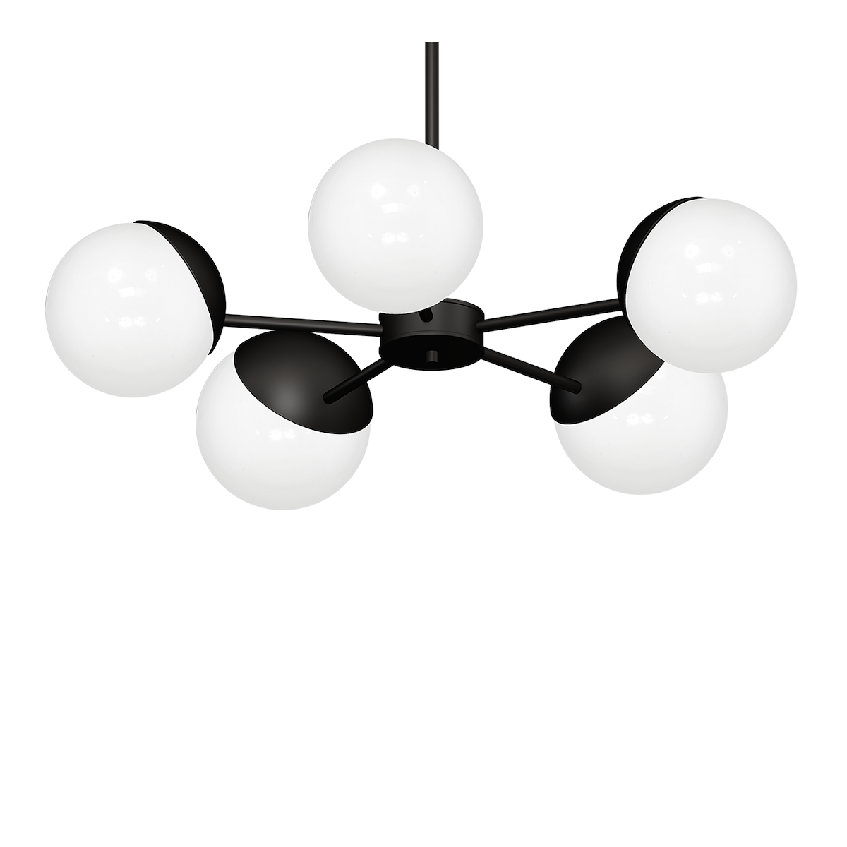 MiLagro SFERA BLACK MLP8866 niepowtarzalne oświetlenie wnętrza