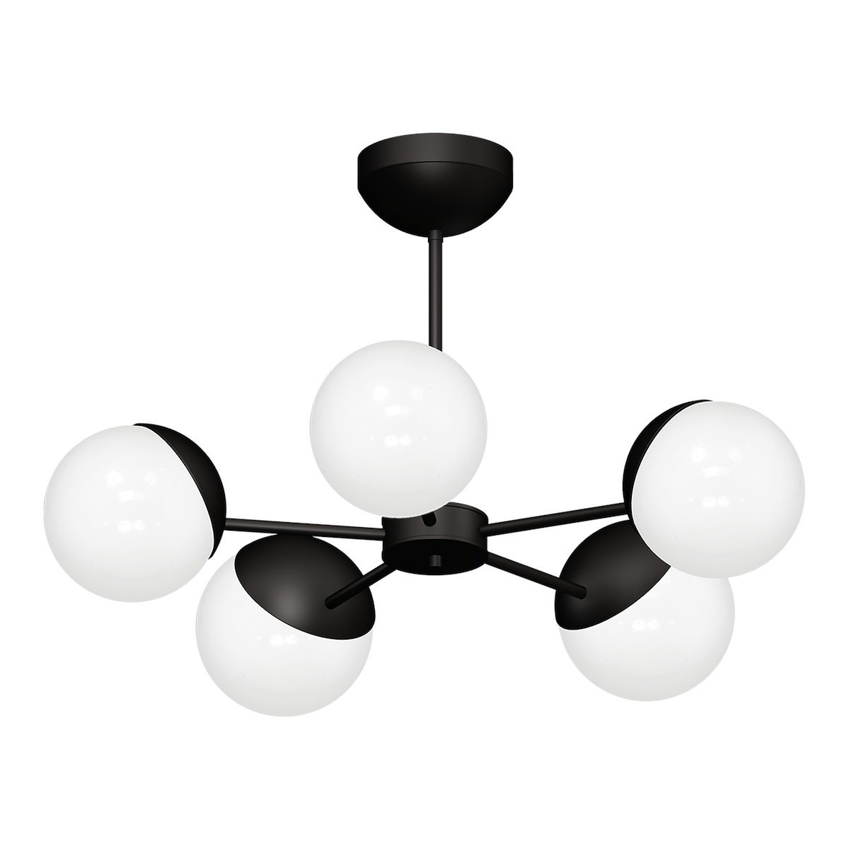 MiLagro SFERA BLACK MLP8866 niepowtarzalne oświetlenie wnętrza