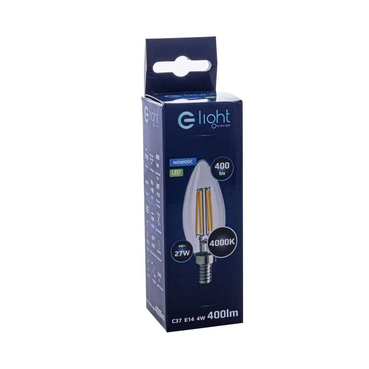 MiLagro EKZF0964 filament E14 nowoczesne lampy do wnętrz