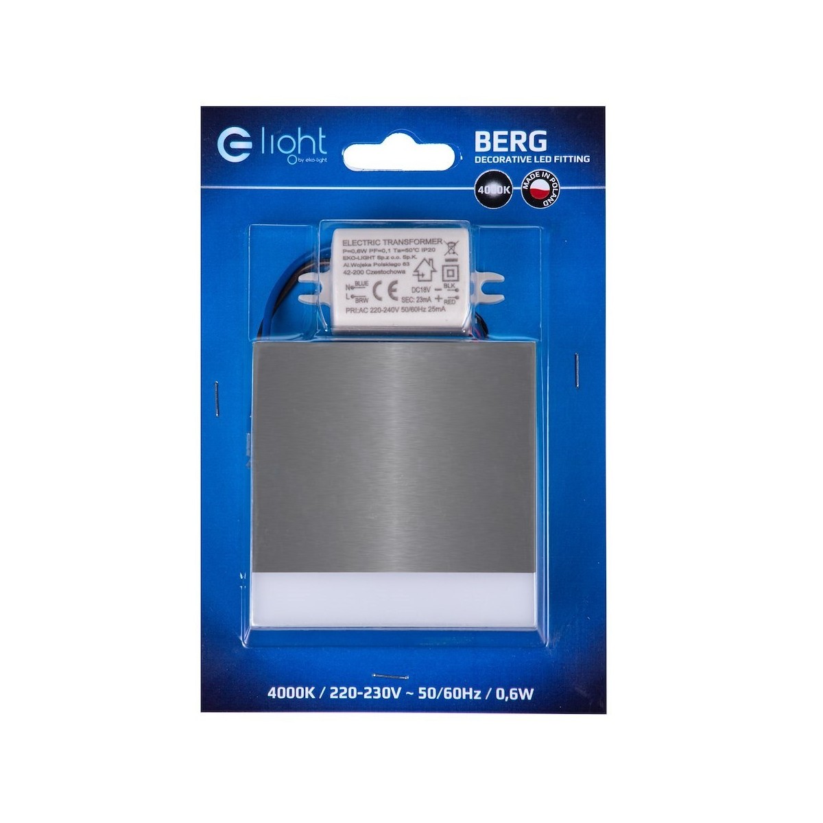 MiLagro BERG Barwa Neutralna 4000K EKS0407