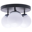 MiLagro Lampa sufitowa SFERA BLACK/CHROME 3xE14 MLP8874