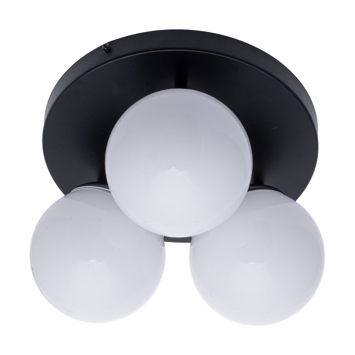 MiLagro Lampa sufitowa SFERA BLACK/CHROME 3xE14 MLP8874