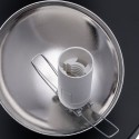 MiLagro Lampa sufitowa SFERA BLACK/CHROME 3xE14 MLP8874