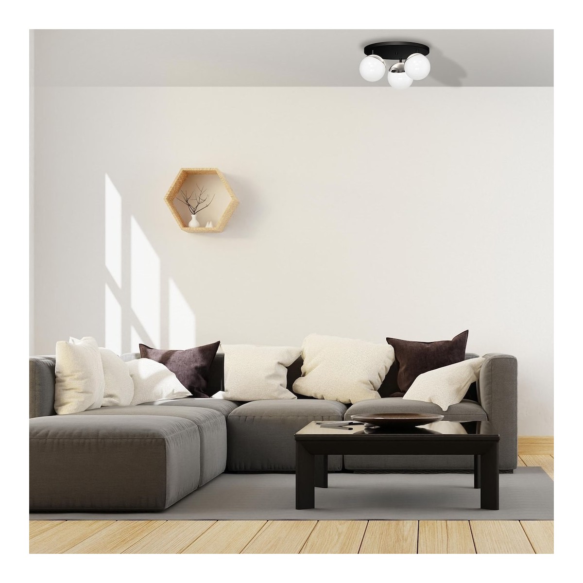 MiLagro SFERA BLACK CHROME MLP8874 oświetlenie klasy premium