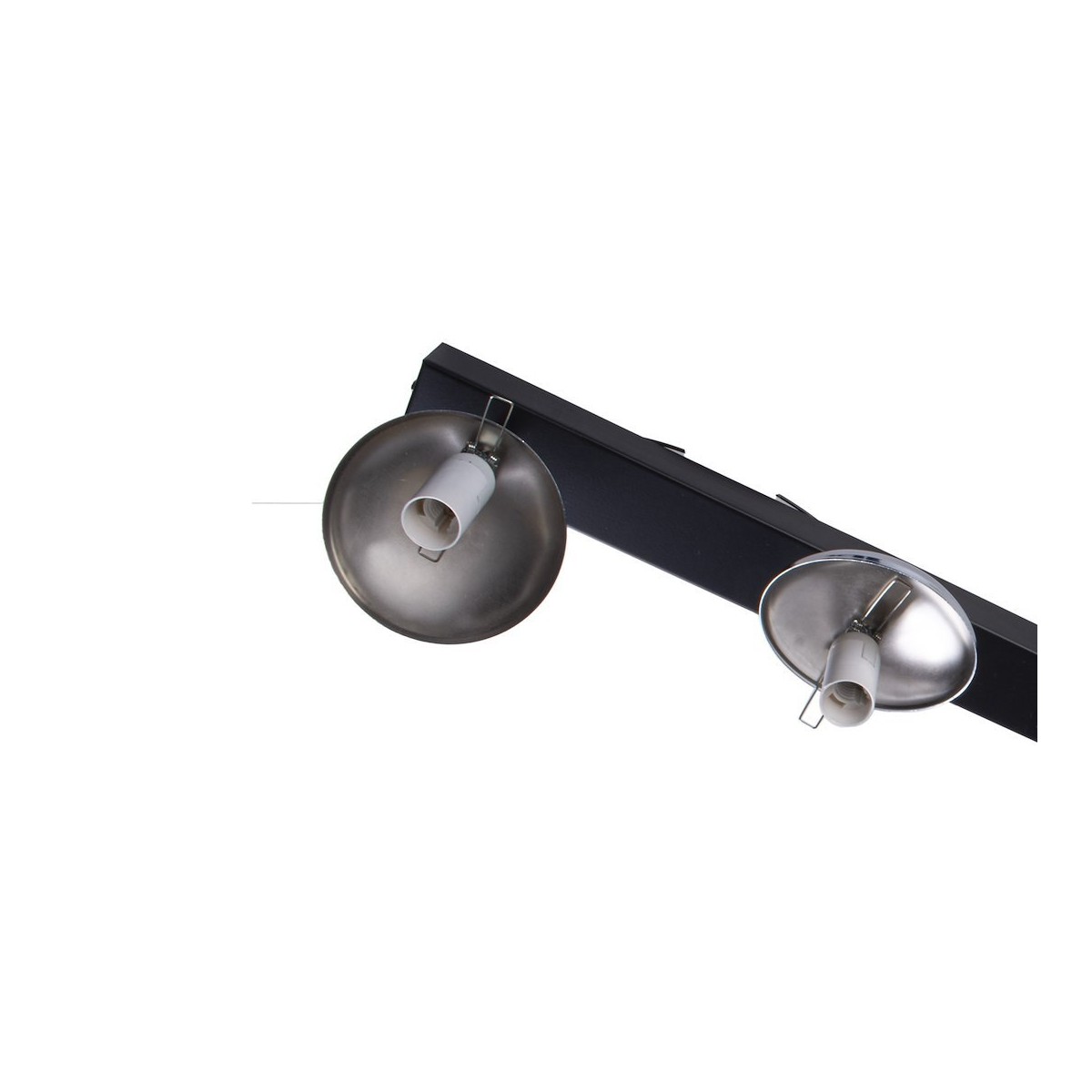 MiLagro Lampa sufitowa SFERA BLACK/CHROME 5xE14 MLP8875