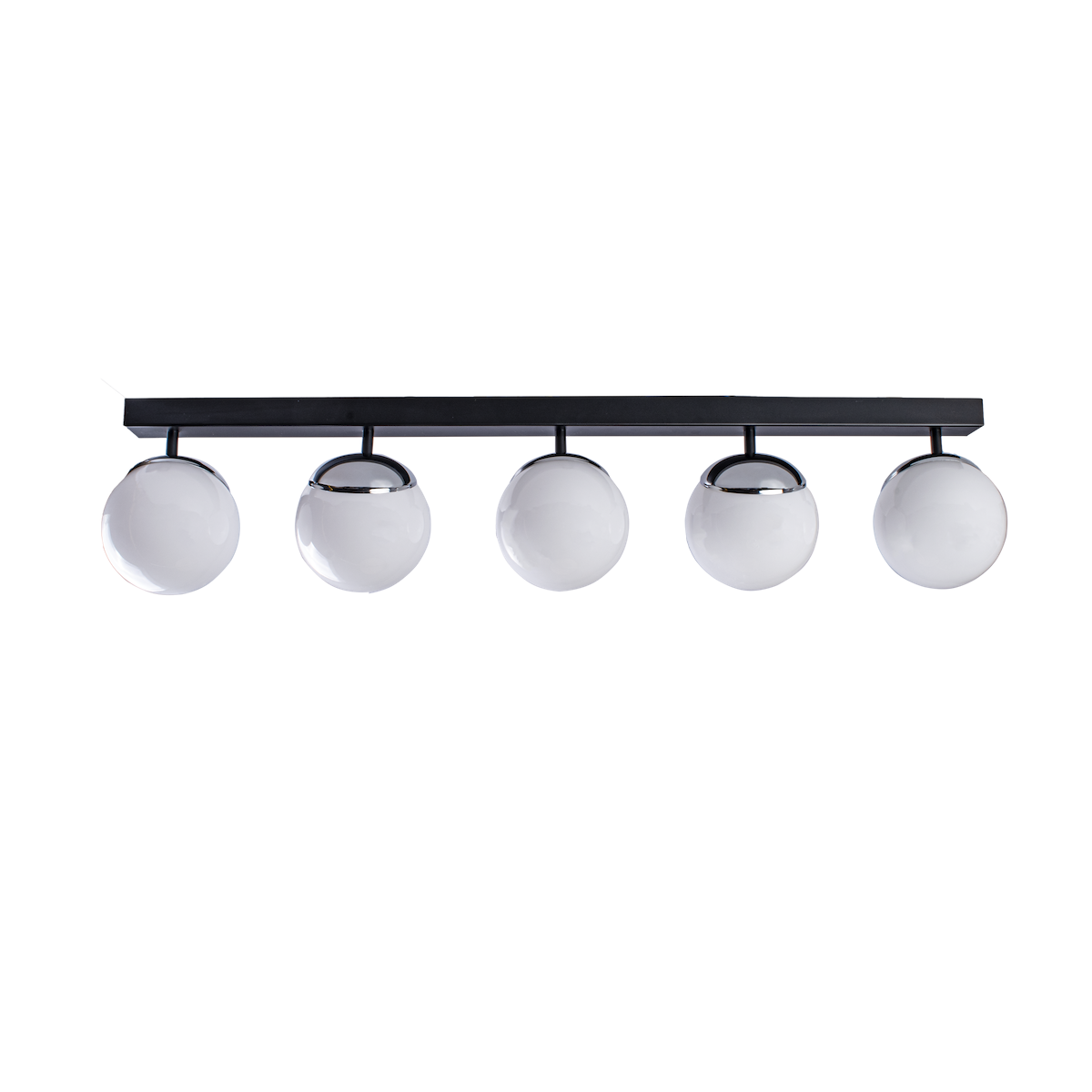 MiLagro SFERA BLACK CHROME 5xE14 wyjątkowy element aranżacji