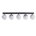 MiLagro Lampa sufitowa SFERA BLACK/CHROME 5xE14 MLP8875