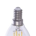 Żarówka Filamentowa LED E14 EKZF380 designerskie oświetlenie