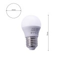 Żarówka LED E27 G45 7W Ciepła dekoracyjne oświetlenie