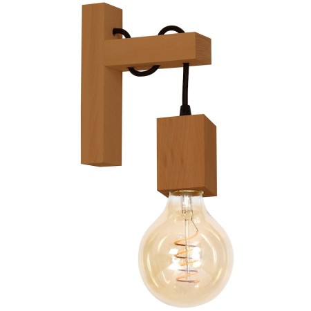 MiLagro Kinkiet JACK 1xE27 Dąb MLP4356