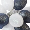 Jajka LED z brokatem EKD3938 eleganckie oświetlenie