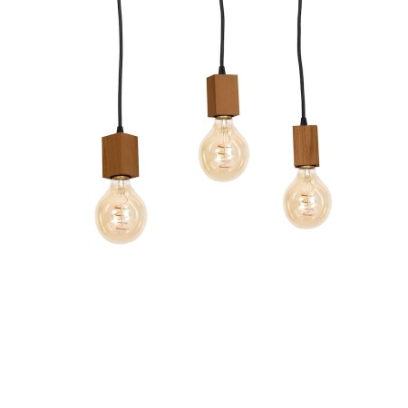 MiLagro Lampa Wisząca JACK 3xE27 Dąb MLP4357