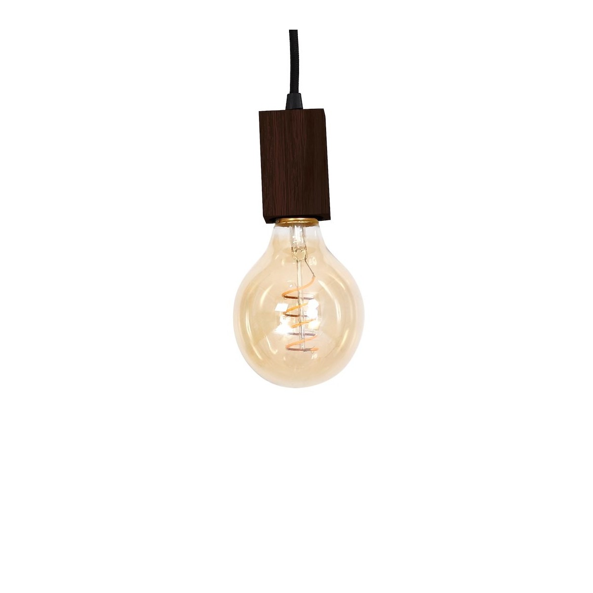 MiLagro Lampa Wisząca JACK 5xE27 Orzech MLP4361