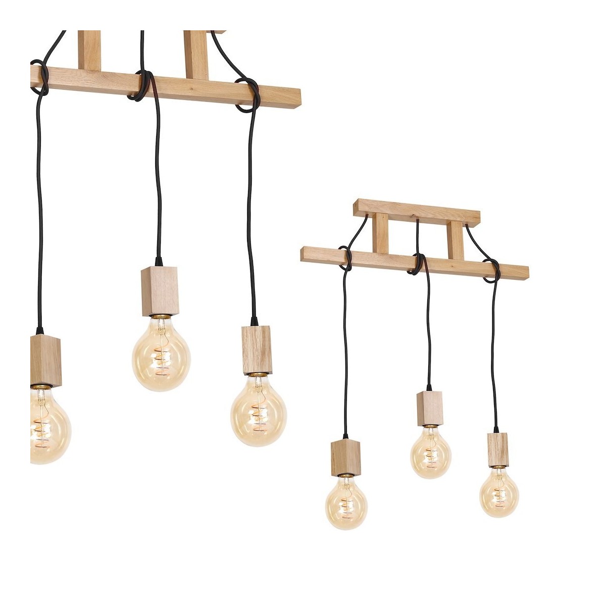 MiLagro Lampa Wisząca JACK 3xE27 MLP582