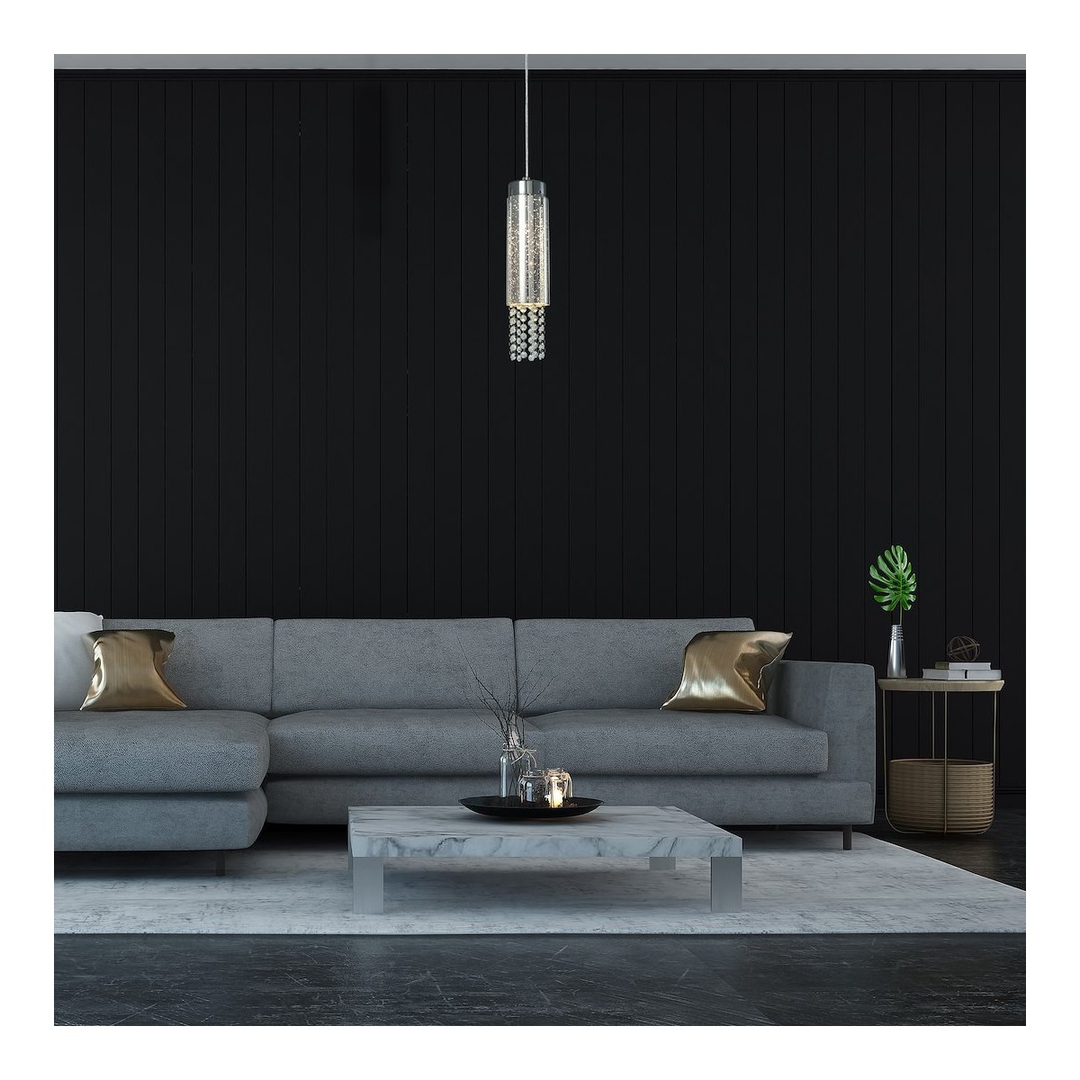 MiLagro Lampa wisząca MOONLIGHT 1xE14 ML4363