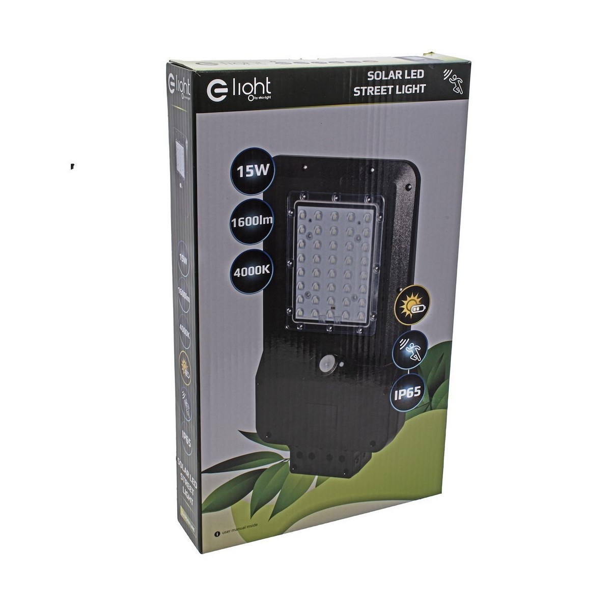Lampa solarna Street 15W światło podkreślające charakter wnętrza