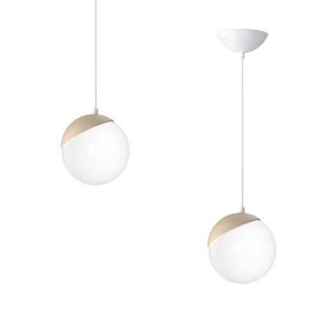Lampa SFERA WOOD MLP5424 eleganckie oświetlenie