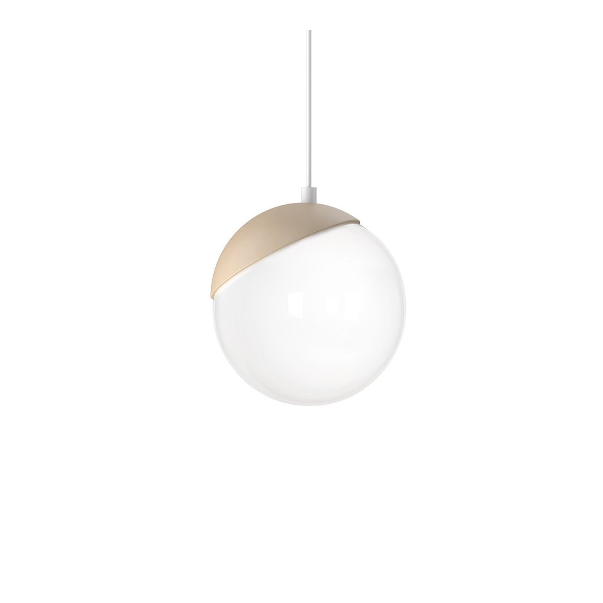 MiLagro Lampa wisząca SFERA WOOD 1xE14 MLP5424