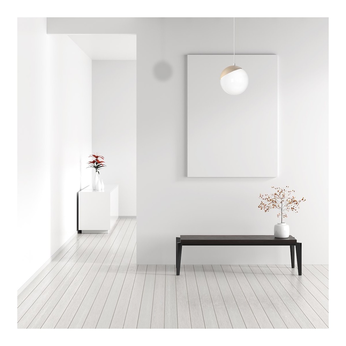 Lampa SFERA WOOD MLP5424 eleganckie oświetlenie