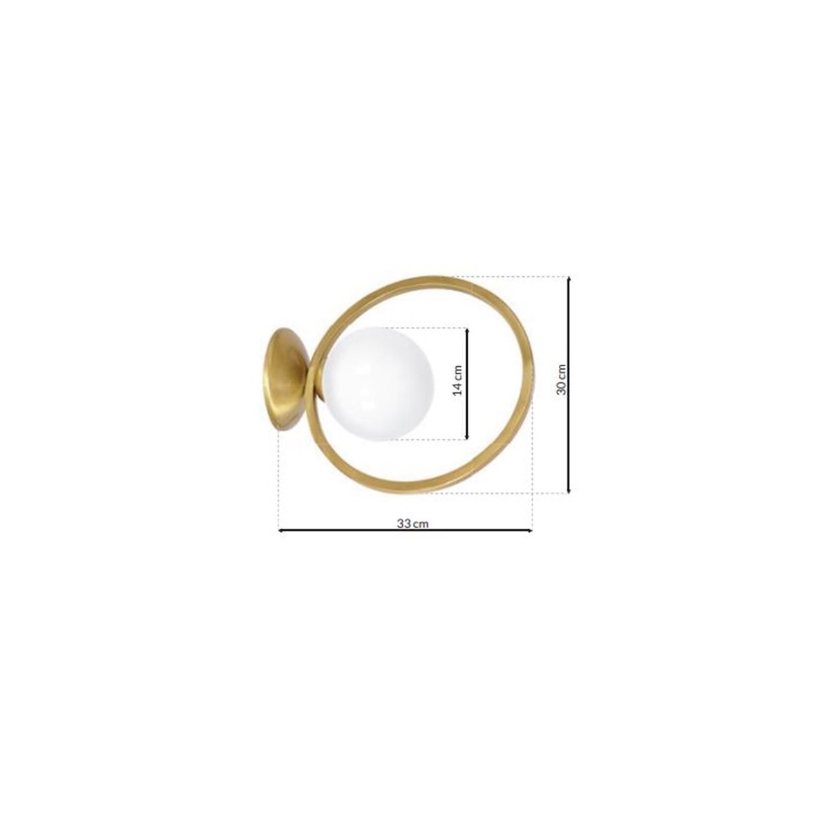 MiLagro Kinkiet VIENNA 1xE14 MLP5572