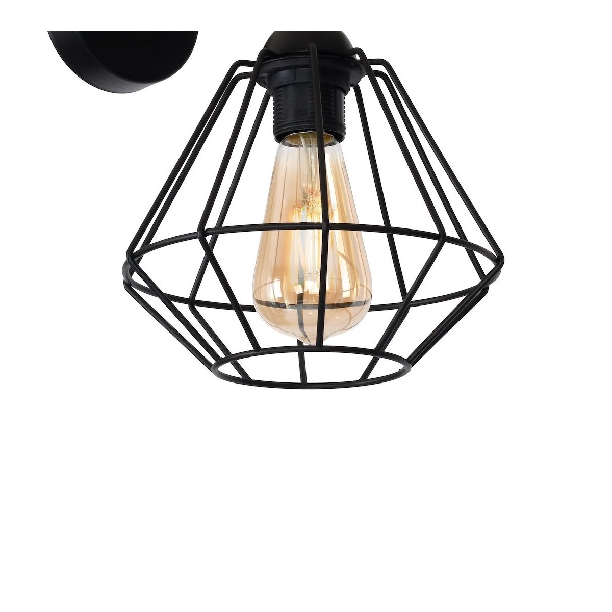 MiLagro Kinkiet COLIN BLACK 1xE27 MLP4788