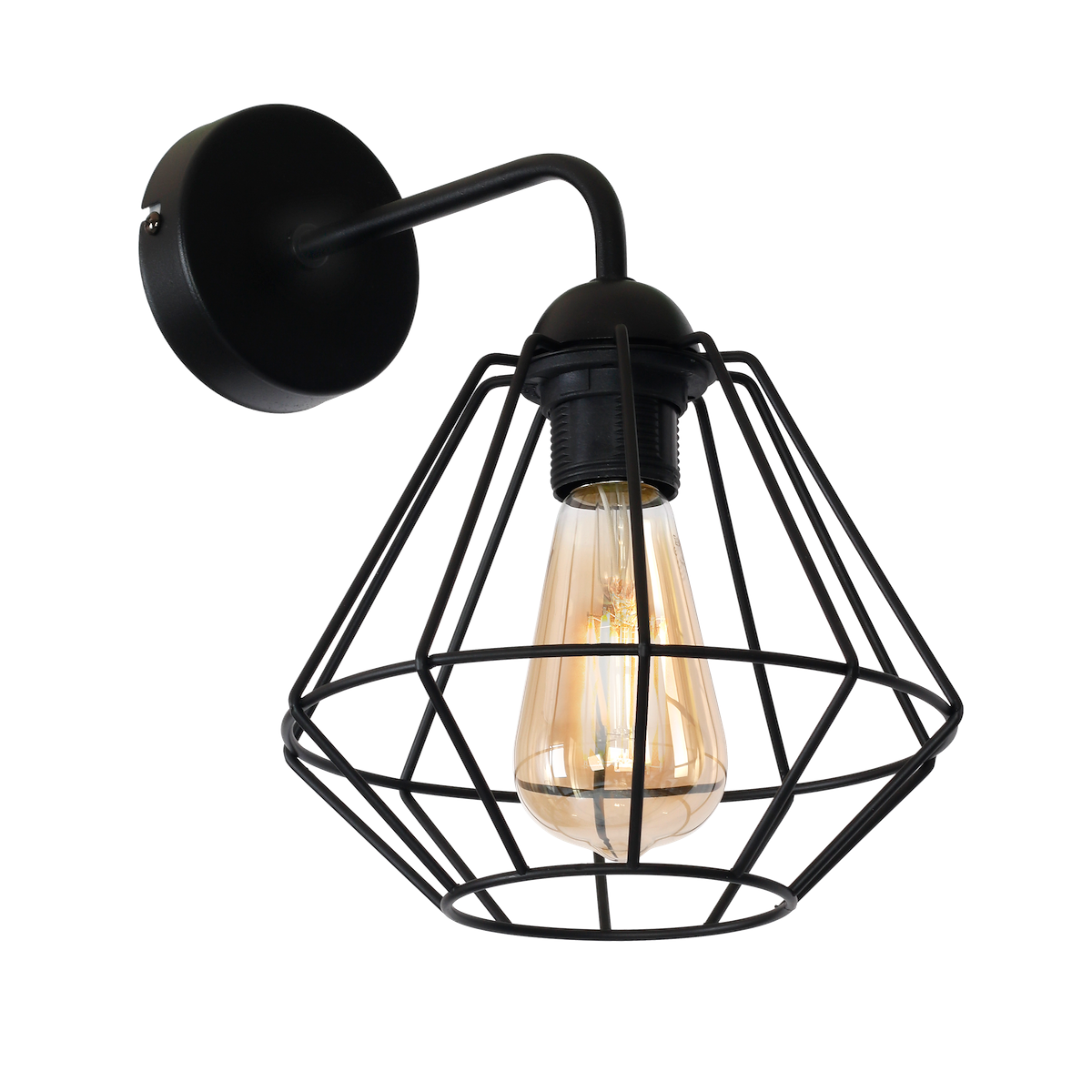 MiLagro Kinkiet COLIN BLACK 1xE27 MLP4788