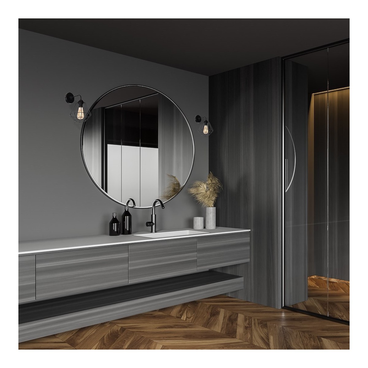 MiLagro Kinkiet COLIN BLACK 1xE27 MLP4788