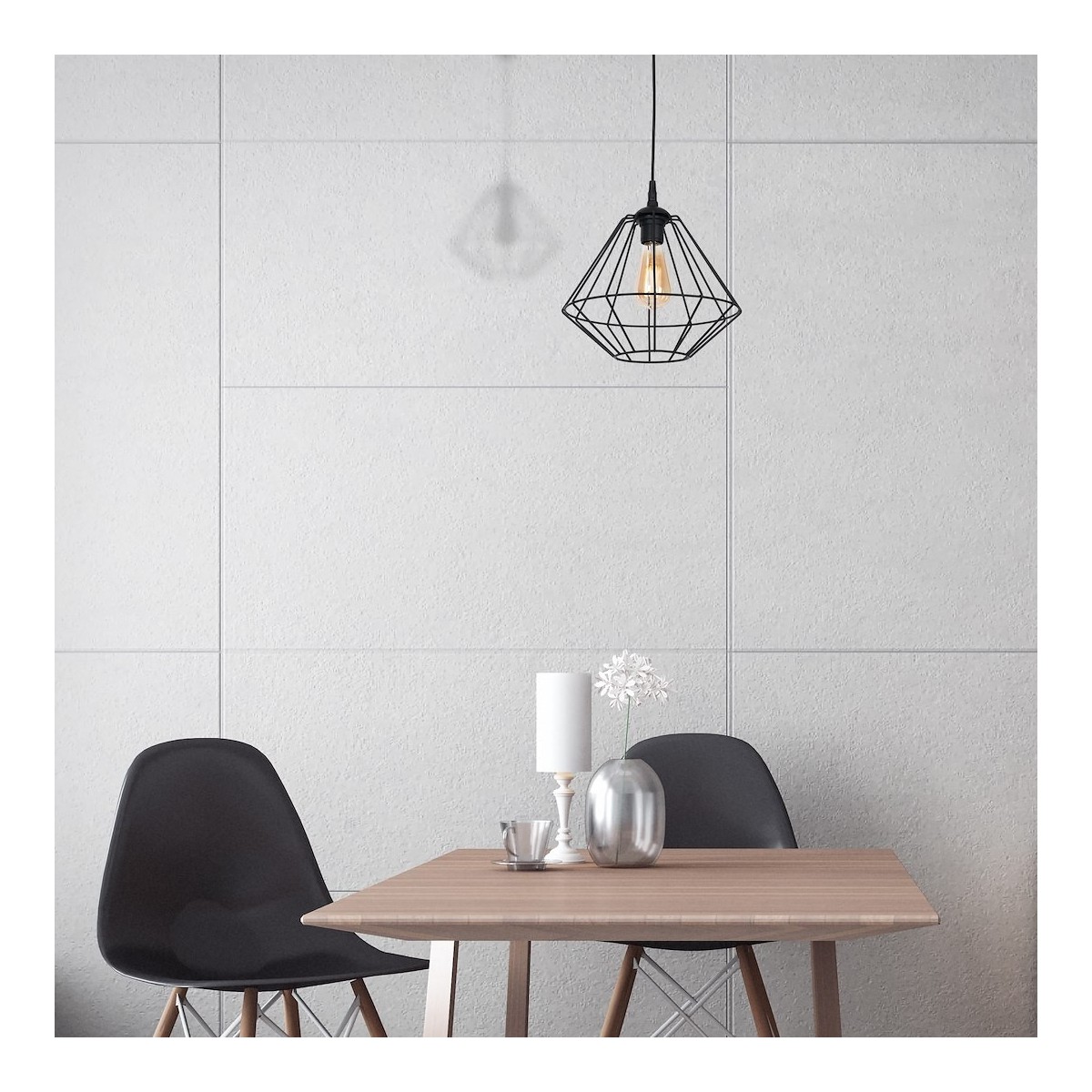 MiLagro MLP4789 lampa wisząca loft COLIN nowoczesne oświetlenie