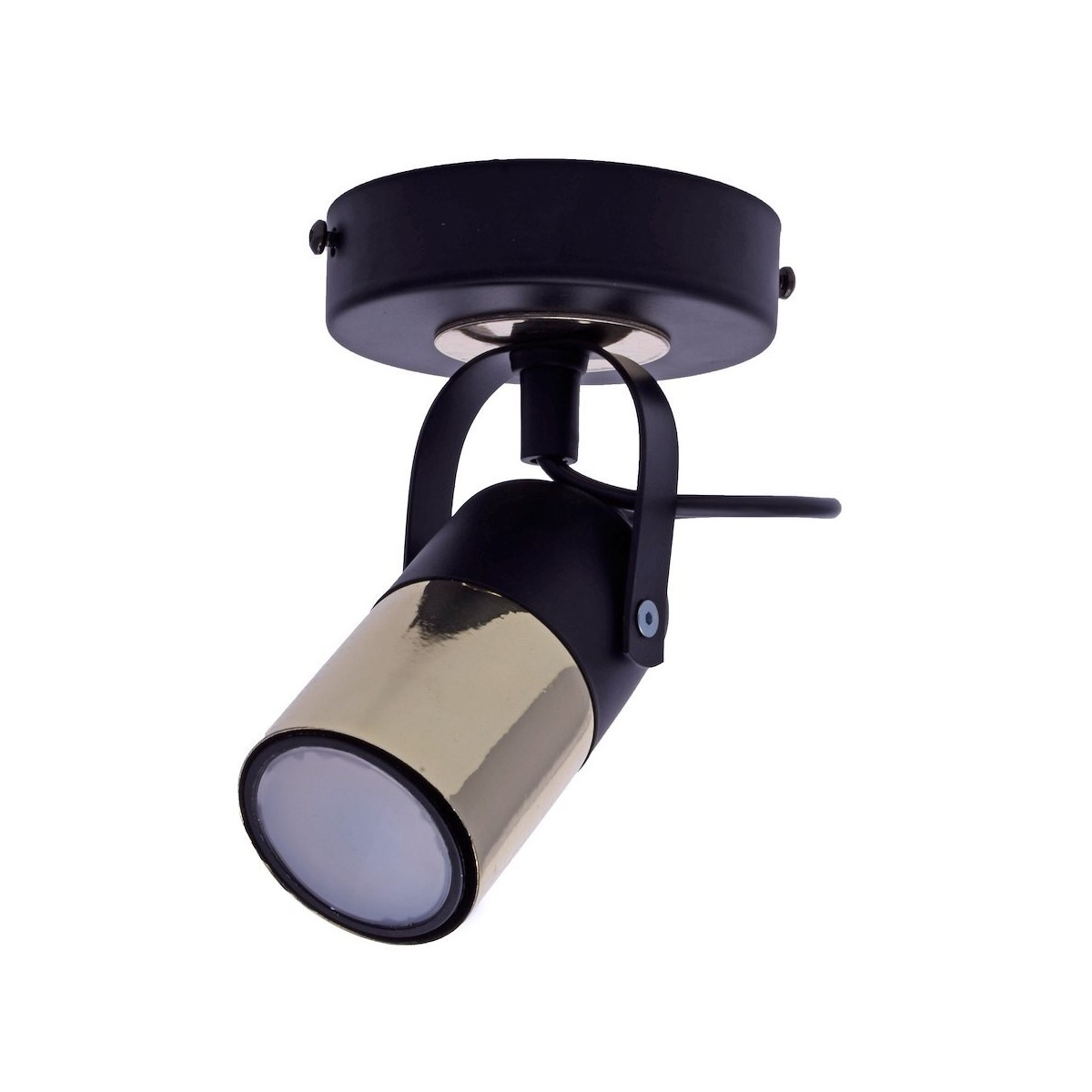 MiLagro Kinkiet WILSON BLACK 1xGU10 MLP4850