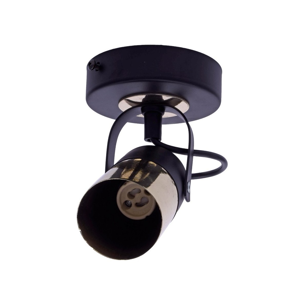 MiLagro Kinkiet WILSON BLACK 1xGU10 MLP4850