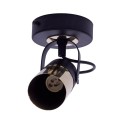 MiLagro MLP4850 kinkiet WILSON BLACK GU10 dekoracyjne oświetlenie