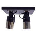 MiLagro Lampa sufitowa WILSON BLACK 4xGU10 MLP4853