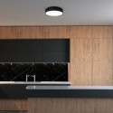 MiLagro ML3832 plafon LED OHIO BLACK niepowtarzalne oświetlenie wnętr