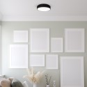 MiLagro ML3832 plafon LED OHIO BLACK niepowtarzalne oświetlenie wnętr