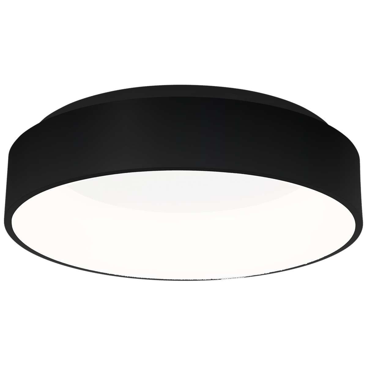 MiLagro Plafon OHIO BLACK 40W LED 3000K-4000K O450mm ML3832