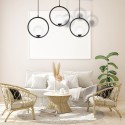 MiLagro MLP5594 lampa wisząca loft BOSTON stylowe oświetlenie