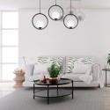 MiLagro MLP5594 lampa wisząca loft BOSTON stylowe oświetlenie