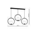MiLagro MLP5594 lampa wisząca loft BOSTON stylowe oświetlenie