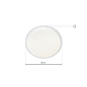 MiLagro ML4219 plafon LED z pilotem CRUZ wyjątkowa iluminacja