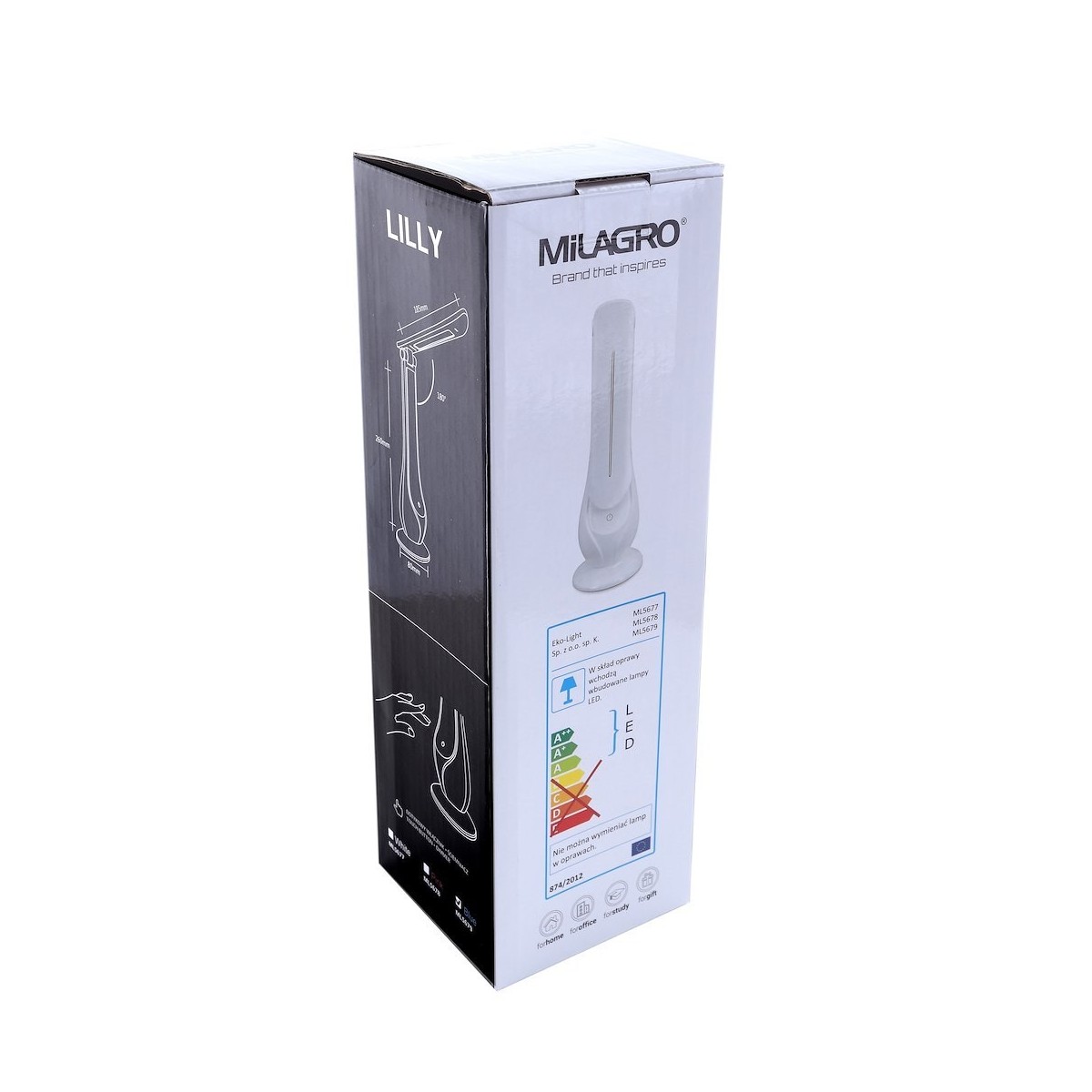 MiLagro ML5677 lampka biurkowa LED LILLY designerskie lampy LED