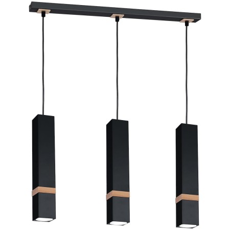 MiLagro MLP5404 lampa loft VIDAR BLACK unikalne oświetlenie