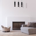 MiLagro Lampa wisząca VIDAR BLACK 3xGU10 MLP5404