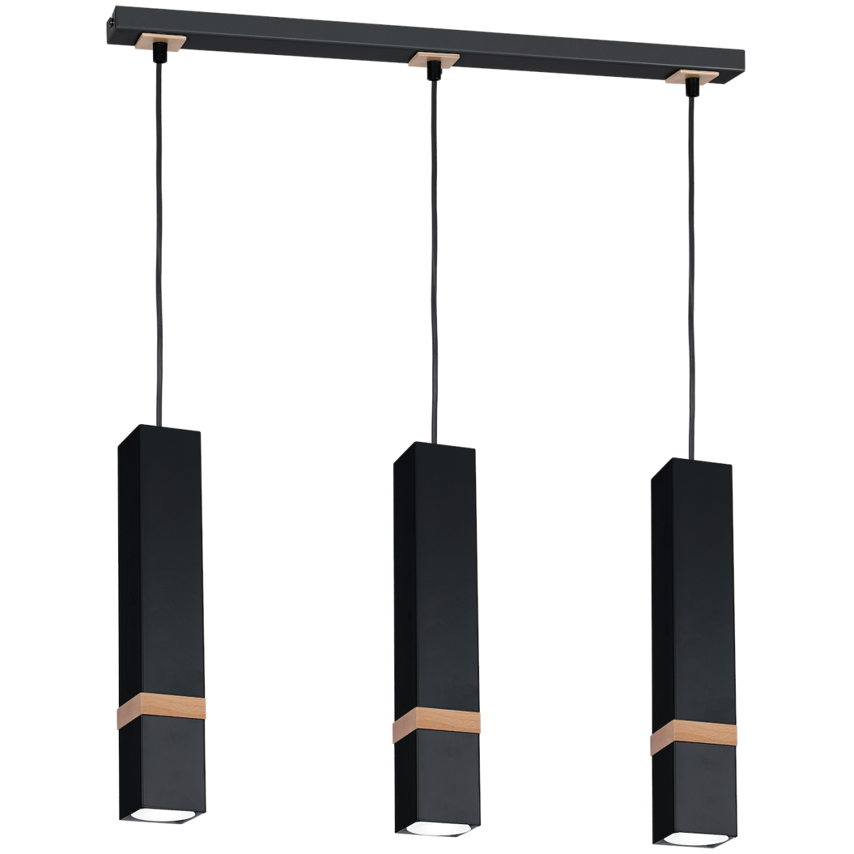 MiLagro MLP5404 lampa loft VIDAR BLACK unikalne oświetlenie