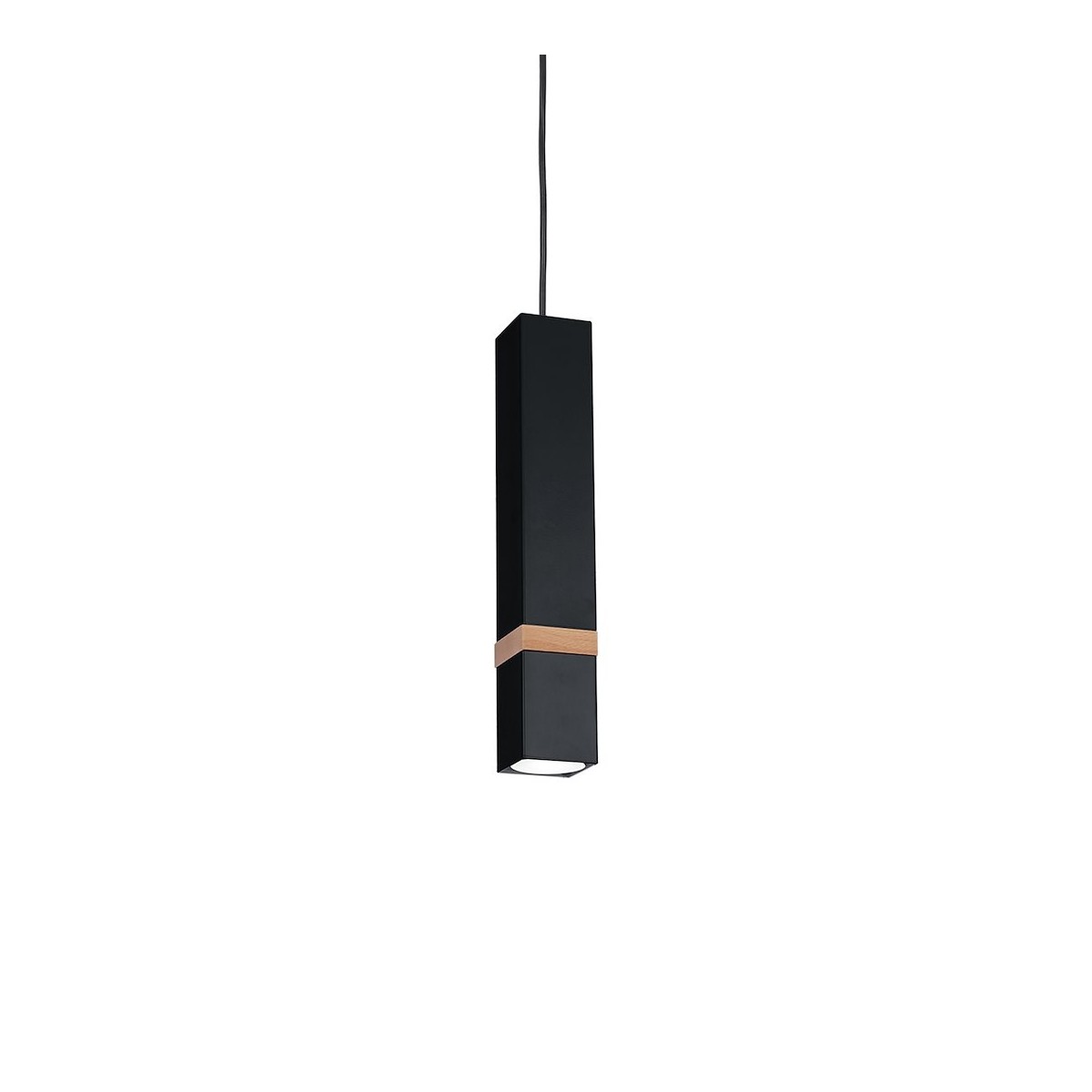 MiLagro Lampa wisząca VIDAR BLACK 1xGU10 MLP5403