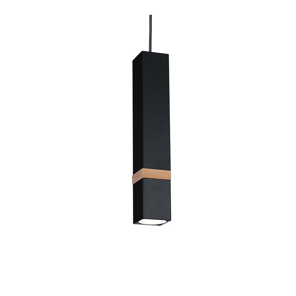 MiLagro Lampa wisząca VIDAR BLACK 1xGU10 MLP5403
