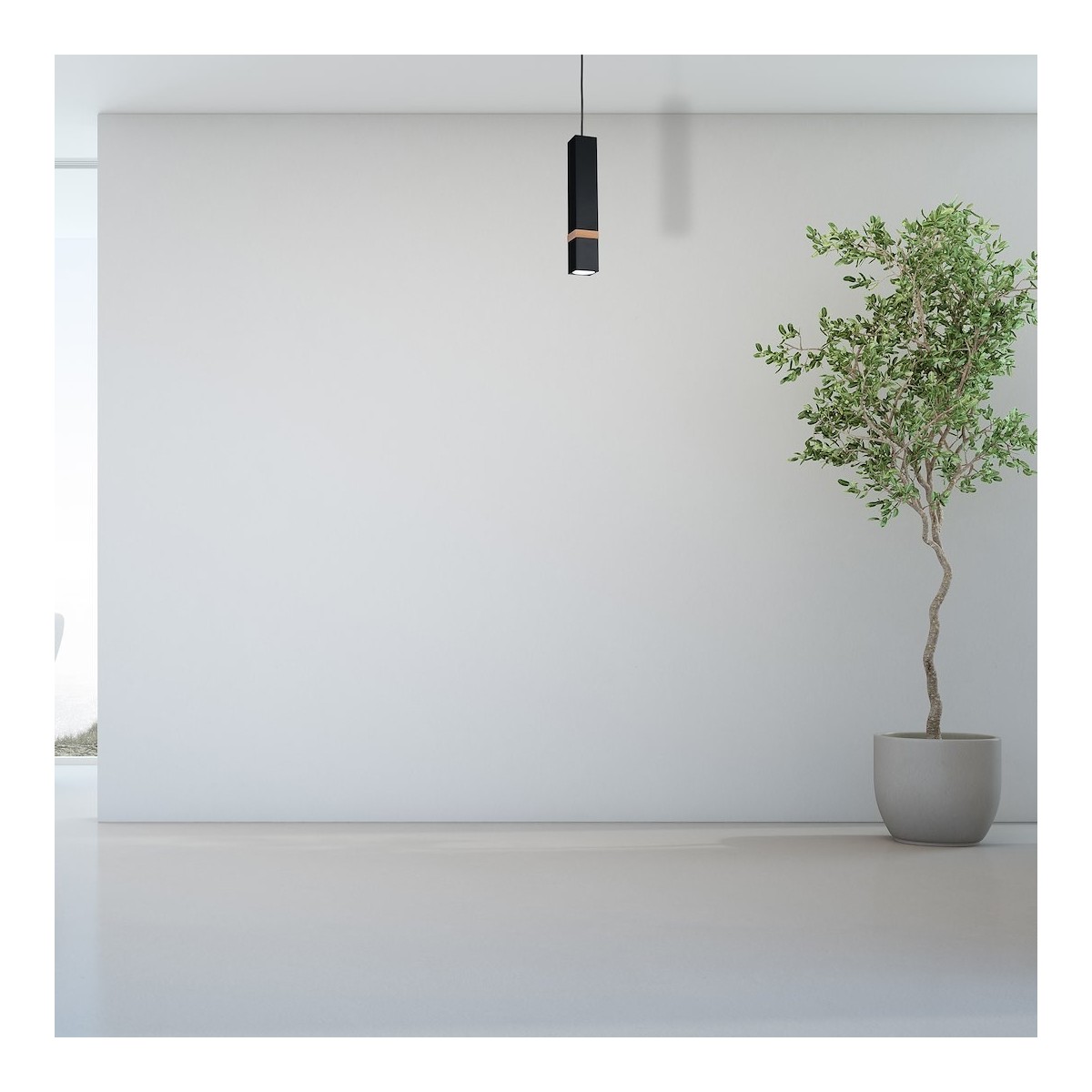 MiLagro Lampa wisząca VIDAR BLACK 1xGU10 MLP5403